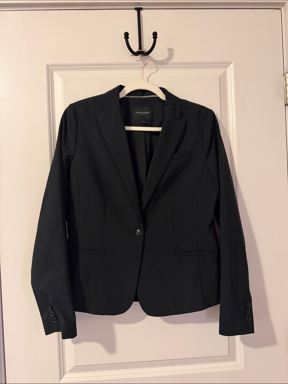 Banana Republic Black Women's Classic Fit Blazer